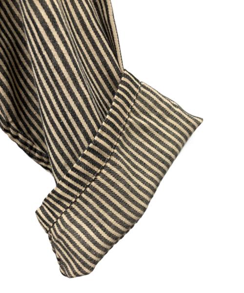 COMOLI（コモリ）COMOLI (コモリ) ストライプワークジャケット ベージュ サイズ:2の古着・服飾アイテム