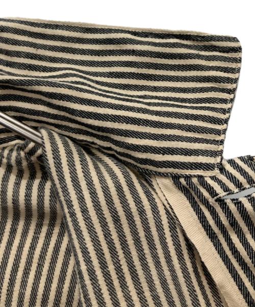 COMOLI（コモリ）COMOLI (コモリ) ストライプワークジャケット ベージュ サイズ:2の古着・服飾アイテム