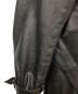 中古・古着 BALMAIN (バルマン) レザーコート ブラック サイズ:-：10000円