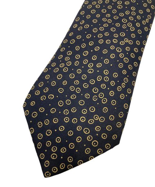 HERMES（エルメス）HERMES (エルメス) シルクネクタイ ブラック サイズ:下記参照の古着・服飾アイテム