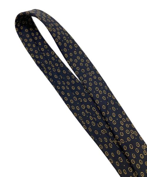 HERMES（エルメス）HERMES (エルメス) シルクネクタイ ブラック サイズ:下記参照の古着・服飾アイテム