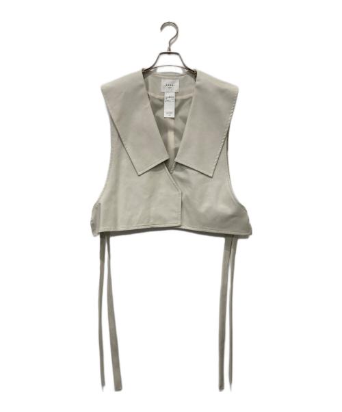 Ameri（アメリ）Ameri (アメリ) TRENCH MULTI WAY LONG VEST アイボリー サイズ:Mの古着・服飾アイテム