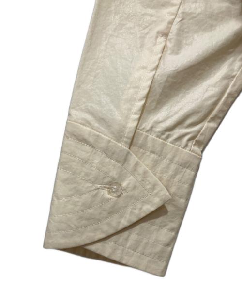 Ameri（アメリ）Ameri (アメリ) LONG COLLAR CALENDERING SHIRT ベージュ サイズ:FREEの古着・服飾アイテム