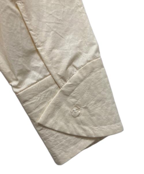Ameri（アメリ）Ameri (アメリ) LONG COLLAR CALENDERING SHIRT ベージュ サイズ:FREEの古着・服飾アイテム