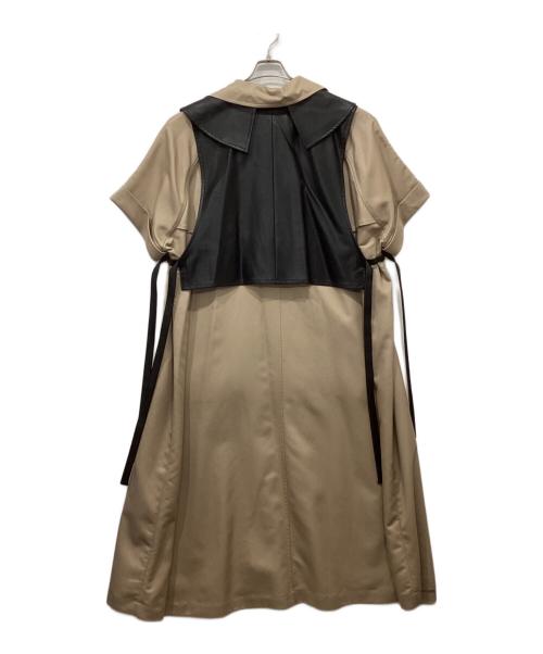 Ameri（アメリ）Ameri (アメリ) TRENCH MULTI WAY LONG VEST / トレンチマルチウェイロングベスト / マルチウェイ トレンチコート ベージュ サイズ:Mの古着・服飾アイテム