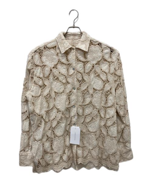 Ameri（アメリ）Ameri (アメリ) VINTAGE LIKE CODE LACE SHIRT ベージュ サイズ:FREEの古着・服飾アイテム