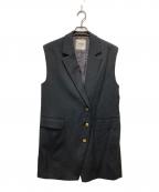 journal standard L'essageジャーナルスタンダード レサージュ）の古着「オーナメントボタン テーラーベスト」｜グレー