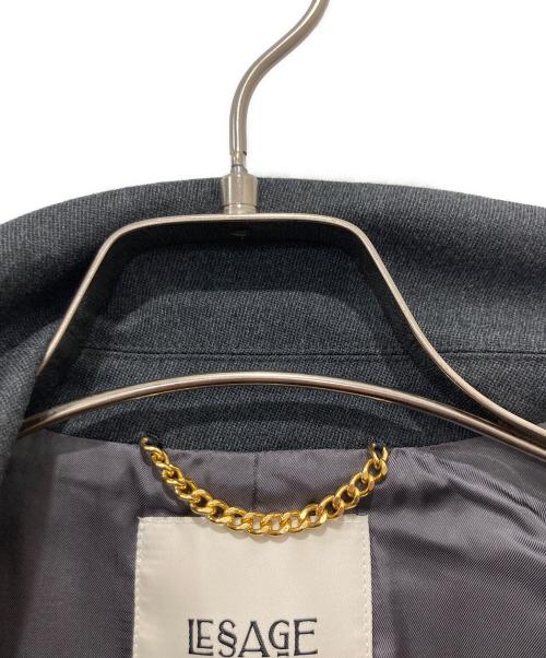 journal standard L'essage（ジャーナルスタンダード レサージュ）journal standard L'essage (ジャーナルスタンダード レサージュ) オーナメントボタン テーラーベスト グレー サイズ:Freeの古着・服飾アイテム