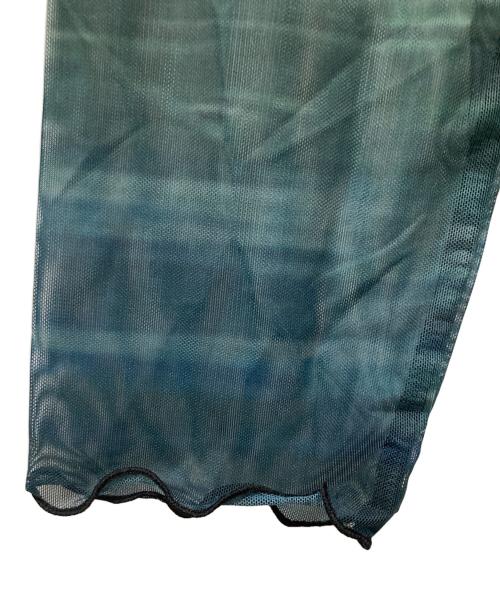 sahara（サハラ）sahara (サハラ) High Neck Sheer Top グリーン サイズ:下記参照の古着・服飾アイテム