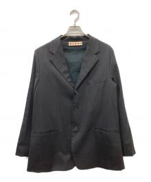MARNI（マルニ）の古着「ライン3Bテーラードジャケット」｜ブラック