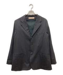 中古・古着通販】MARNI (マルニ) 異素材3Bウールテーラードジャケット