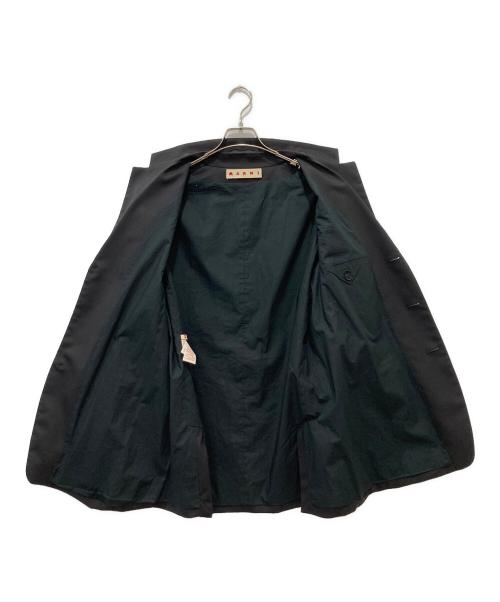 MARNI（マルニ）MARNI (マルニ) ライン3Bテーラードジャケット ブラック サイズ:44の古着・服飾アイテム