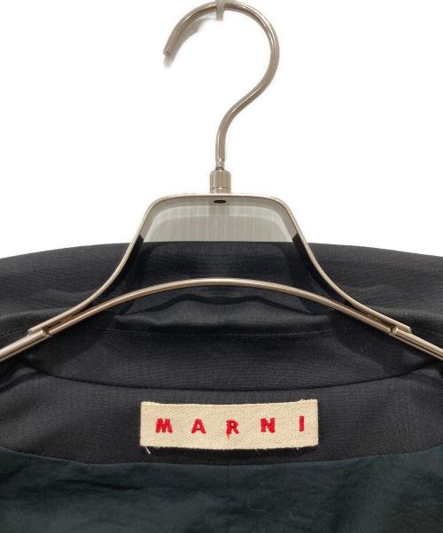 MARNI（マルニ）MARNI (マルニ) ライン3Bテーラードジャケット ブラック サイズ:44の古着・服飾アイテム