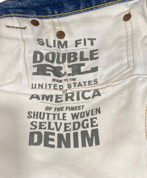 RRL（ダブルアールエル）RRL (ダブルアールエル) デニムパンツ / SLIM FIT ダメージ デニムパンツ インディゴ サイズ:W31×L32の古着・服飾アイテム