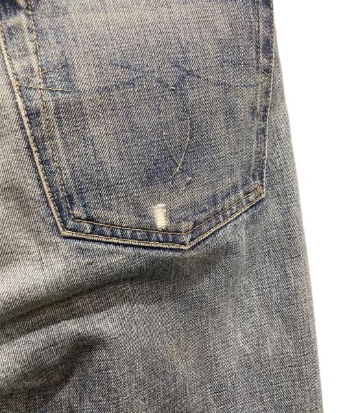 RRL（ダブルアールエル）RRL (ダブルアールエル) デニムパンツ / SLIM FIT ダメージ デニムパンツ インディゴ サイズ:W31×L32の古着・服飾アイテム