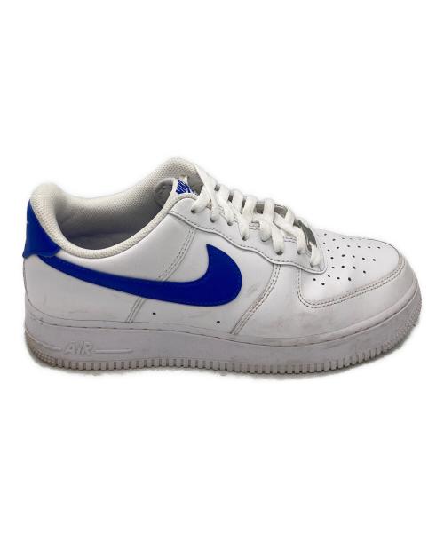NIKE（ナイキ）NIKE (ナイキ) AIR FORCE 1 ‘07 ホワイト×ブルー サイズ:27.5cmの古着・服飾アイテム