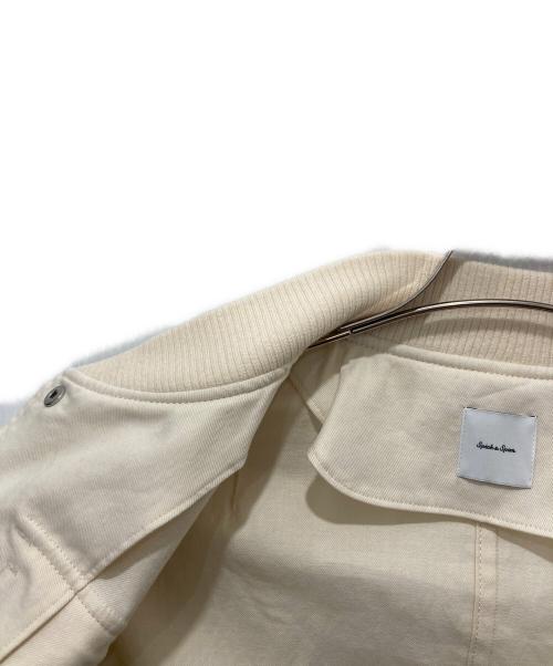 Spick and Span（スピック＆スパン）Spick and Span (スピック＆スパン) コットンニドムショートブルゾン アイボリー サイズ:FREEの古着・服飾アイテム