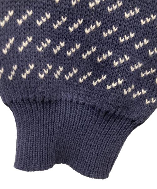 binghamton knitting company（ビンガムトンニッティングカンパニー）binghamton knitting company (ビンガムトンニッティングカンパニー) バーズアイニット ネイビー サイズ:2XLの古着・服飾アイテム