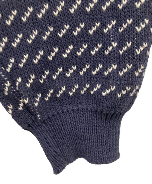 binghamton knitting company（ビンガムトンニッティングカンパニー）binghamton knitting company (ビンガムトンニッティングカンパニー) バーズアイニット ネイビー サイズ:2XLの古着・服飾アイテム