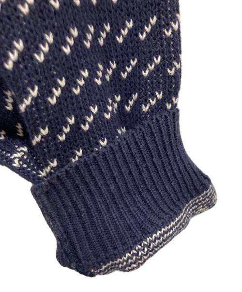binghamton knitting company（ビンガムトンニッティングカンパニー）binghamton knitting company (ビンガムトンニッティングカンパニー) バーズアイニット ネイビー サイズ:2XLの古着・服飾アイテム