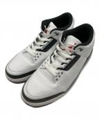 NIKEナイキ）の古着「Air Jordan 3 Retro/ナイキ エアジョーダン3 レトロ "セメントグレー"」｜ホワイト