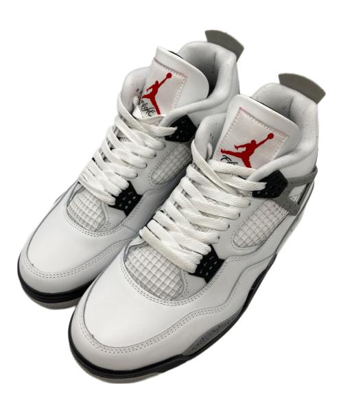 NIKE（ナイキ）NIKE (ナイキ) AIR JORDAN 4 RETRO / エアジョーダン4レトロ ホワイト サイズ:28.5ｃｍの古着・服飾アイテム