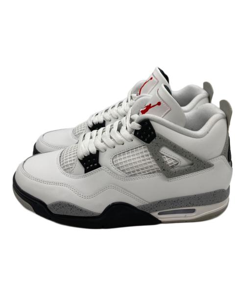 NIKE（ナイキ）NIKE (ナイキ) AIR JORDAN 4 RETRO / エアジョーダン4レトロ ホワイト サイズ:28.5ｃｍの古着・服飾アイテム