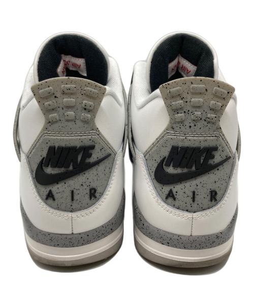 NIKE（ナイキ）NIKE (ナイキ) AIR JORDAN 4 RETRO / エアジョーダン4レトロ ホワイト サイズ:28.5ｃｍの古着・服飾アイテム