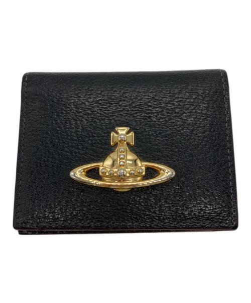 Vivienne Westwood（ヴィヴィアンウエストウッド）Vivienne Westwood (ヴィヴィアンウエストウッド) オーブデザインカードケース ブラックの古着・服飾アイテム