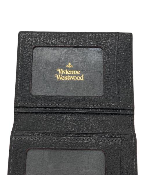 Vivienne Westwood（ヴィヴィアンウエストウッド）Vivienne Westwood (ヴィヴィアンウエストウッド) オーブデザインカードケース ブラックの古着・服飾アイテム