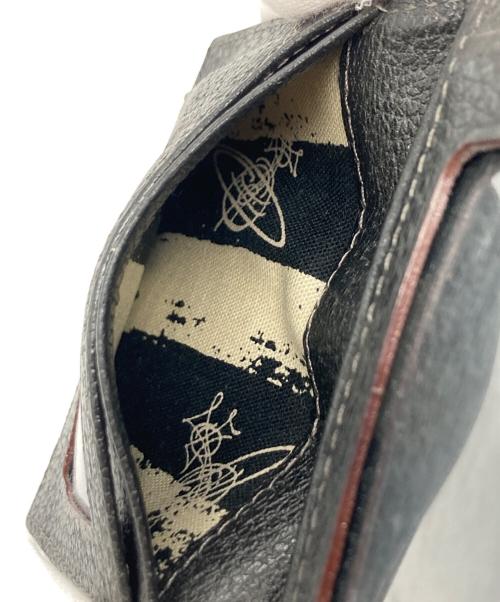 Vivienne Westwood（ヴィヴィアンウエストウッド）Vivienne Westwood (ヴィヴィアンウエストウッド) オーブデザインカードケース ブラックの古着・服飾アイテム