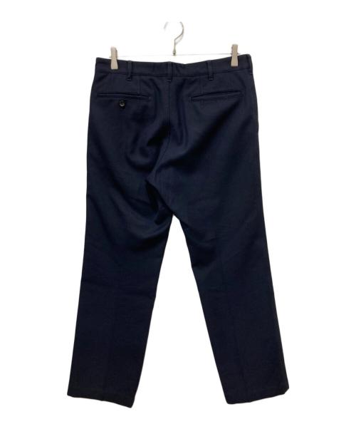 COMME des GARCONS HOMME（コムデギャルソン オム）COMME des GARCONS HOMME (コムデギャルソン オム) クロップドウールスラックス ネイビー サイズ:Mの古着・服飾アイテム