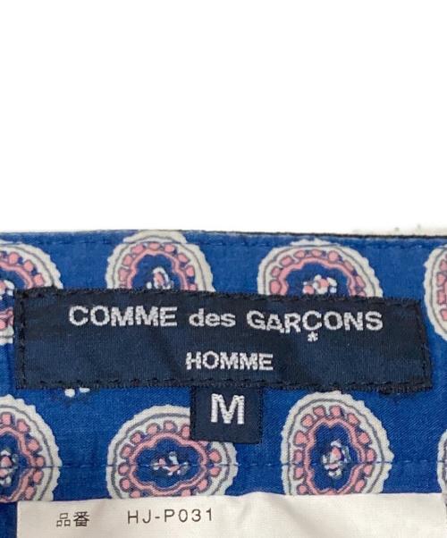 COMME des GARCONS HOMME（コムデギャルソン オム）COMME des GARCONS HOMME (コムデギャルソン オム) クロップドウールスラックス ネイビー サイズ:Mの古着・服飾アイテム