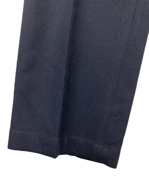 COMME des GARCONS HOMME（コムデギャルソン オム）COMME des GARCONS HOMME (コムデギャルソン オム) クロップドウールスラックス ネイビー サイズ:Mの古着・服飾アイテム