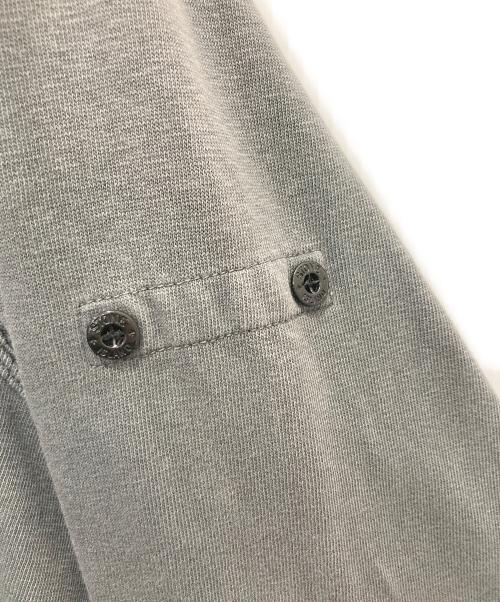 STONE ISLAND（ストーンアイランド）STONE ISLAND (ストーンアイランド) ガーメントダイジップパーカー グレー サイズ:Mの古着・服飾アイテム