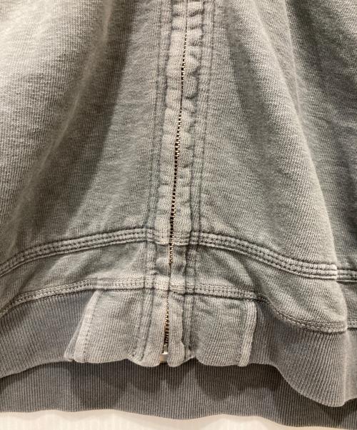 STONE ISLAND（ストーンアイランド）STONE ISLAND (ストーンアイランド) ガーメントダイジップパーカー グレー サイズ:Mの古着・服飾アイテム