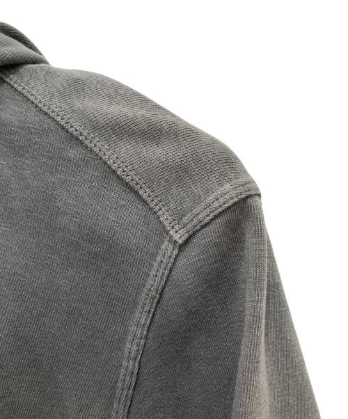 STONE ISLAND（ストーンアイランド）STONE ISLAND (ストーンアイランド) ガーメントダイジップパーカー グレー サイズ:Mの古着・服飾アイテム