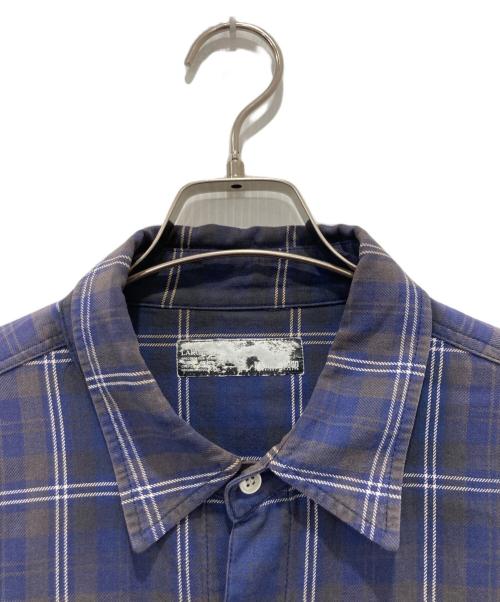NEIGHBORHOOD（ネイバーフッド）NEIGHBORHOOD (ネイバーフッド) チェックシャツ ブルー サイズ:-の古着・服飾アイテム