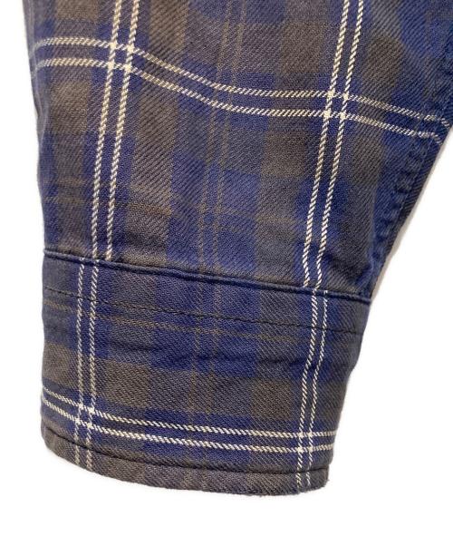 NEIGHBORHOOD（ネイバーフッド）NEIGHBORHOOD (ネイバーフッド) チェックシャツ ブルー サイズ:-の古着・服飾アイテム