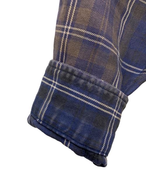 NEIGHBORHOOD（ネイバーフッド）NEIGHBORHOOD (ネイバーフッド) チェックシャツ ブルー サイズ:-の古着・服飾アイテム