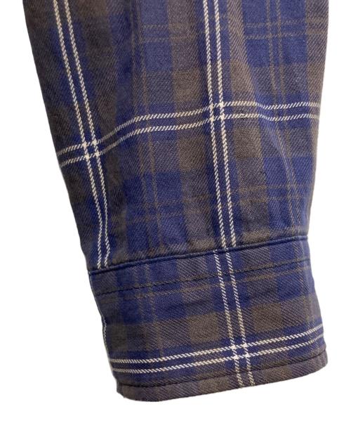 NEIGHBORHOOD（ネイバーフッド）NEIGHBORHOOD (ネイバーフッド) チェックシャツ ブルー サイズ:-の古着・服飾アイテム