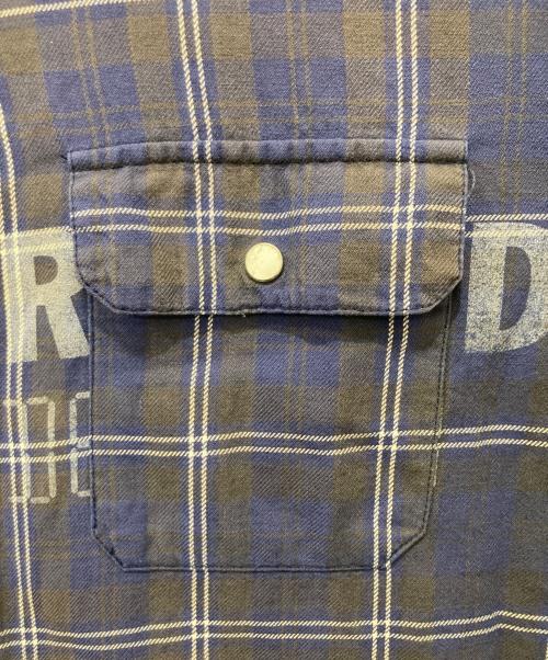 NEIGHBORHOOD（ネイバーフッド）NEIGHBORHOOD (ネイバーフッド) チェックシャツ ブルー サイズ:-の古着・服飾アイテム