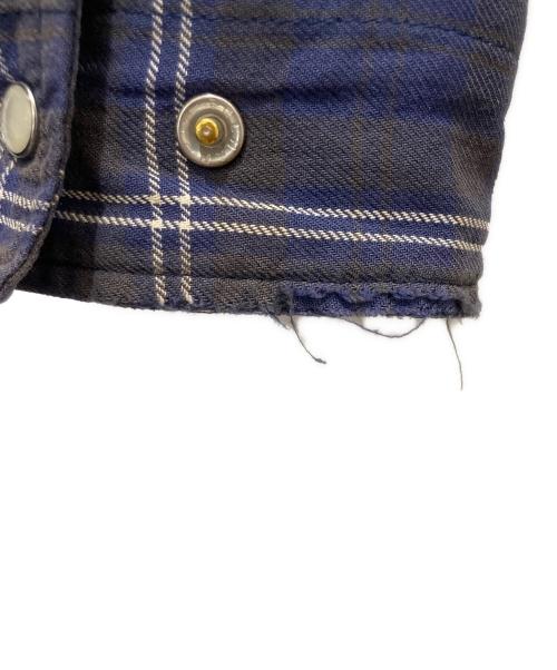 NEIGHBORHOOD（ネイバーフッド）NEIGHBORHOOD (ネイバーフッド) チェックシャツ ブルー サイズ:-の古着・服飾アイテム