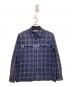 NEIGHBORHOOD（ネイバーフッド）の古着「チェックシャツ」｜ブルー