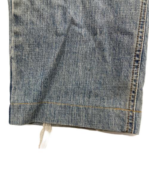 DOLCE & GABBANA（ドルチェ＆ガッバーナ）DOLCE & GABBANA (ドルチェ＆ガッバーナ) CRASH PROCESSING DAMAGE DENIM PANTS インディゴ サイズ:48の古着・服飾アイテム