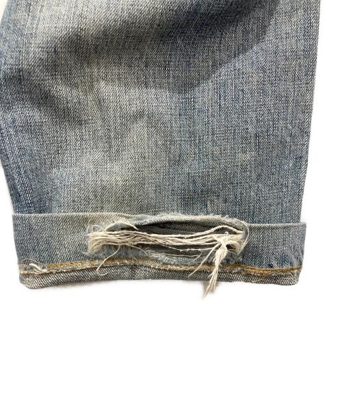 DOLCE & GABBANA（ドルチェ＆ガッバーナ）DOLCE & GABBANA (ドルチェ＆ガッバーナ) CRASH PROCESSING DAMAGE DENIM PANTS インディゴ サイズ:48の古着・服飾アイテム