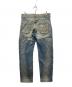 DOLCE & GABBANA (ドルチェ＆ガッバーナ) CRASH PROCESSING DAMAGE DENIM PANTS インディゴ サイズ:48：8000円