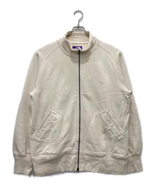 THE NORTHFACE PURPLELABEL（ザ・ノースフェイス パープルレーベル）THE NORTHFACE PURPLELABEL (ザ・ノースフェイス パープルレーベル) 10oz Zip Up Field Jacket / 10オンス ジップアップ フーデッドジャケット アイボリー サイズ:Lの古着・服飾アイテム