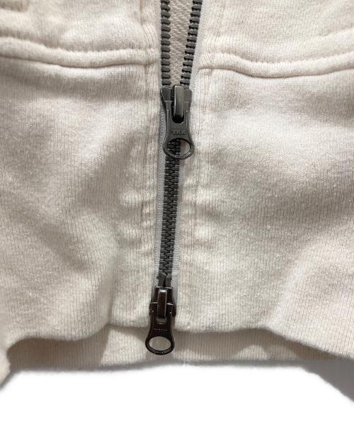 THE NORTHFACE PURPLELABEL（ザ・ノースフェイス パープルレーベル）THE NORTHFACE PURPLELABEL (ザ・ノースフェイス パープルレーベル) 10oz Zip Up Field Jacket / 10オンス ジップアップ フーデッドジャケット アイボリー サイズ:Lの古着・服飾アイテム