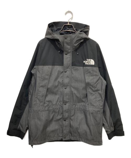THE NORTH FACE（ザ ノース フェイス）THE NORTH FACE (ザ ノース フェイス) Mountain Light Denim Jacket グレー サイズ:Lの古着・服飾アイテム